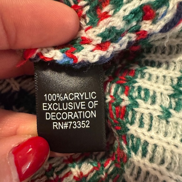 Festive Reindeer Sweater - Multicolor - Picture 5 of 7